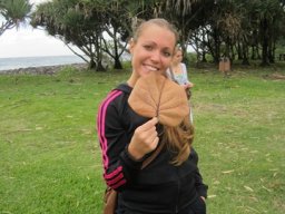 Visite de la petite cousine !